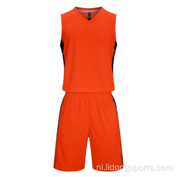 Sportbasketbaluniform Set Team Basketball Jersey Custom